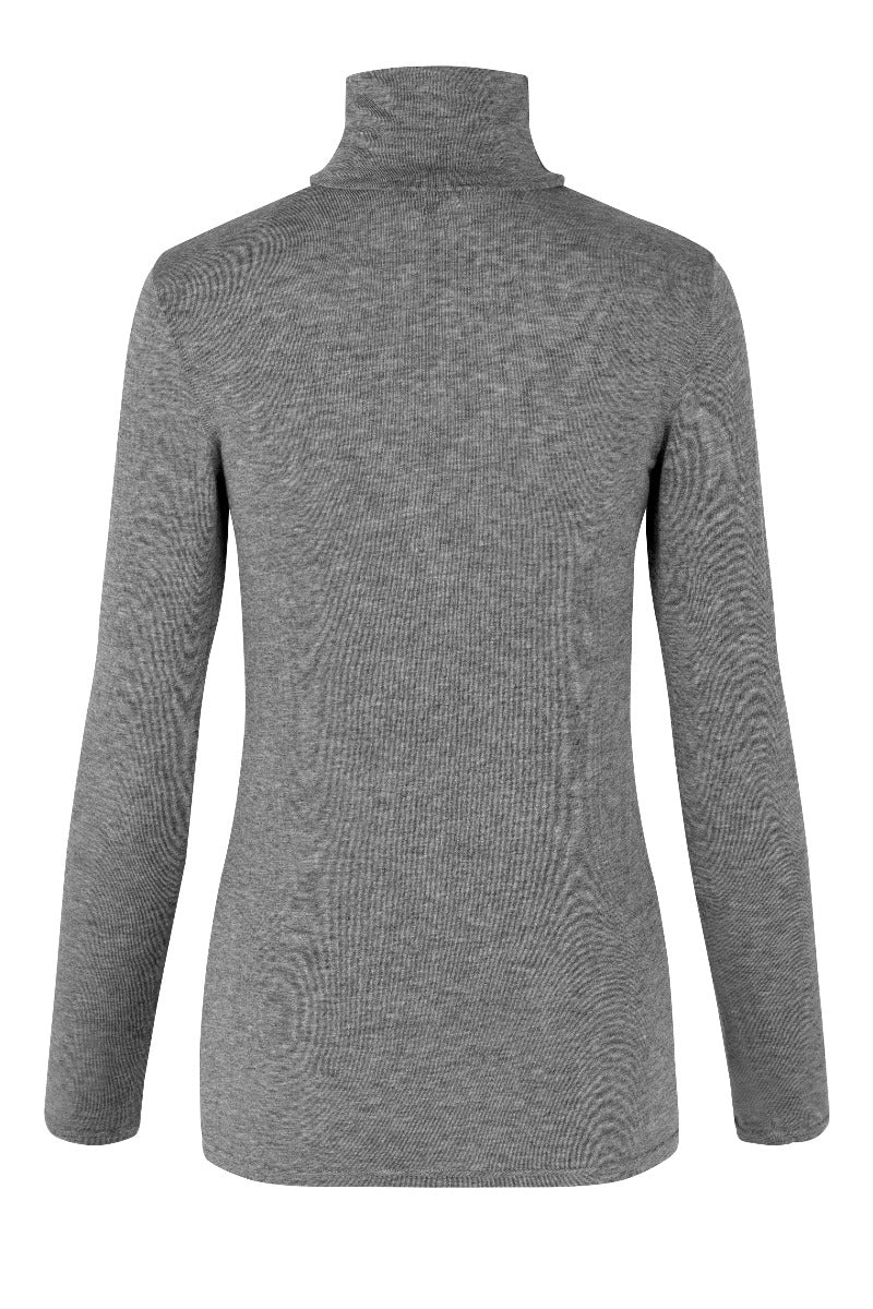 Second Female Matima bluse - Grey Melange - Bahne